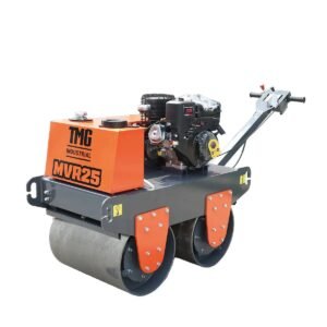 10 HP Double Wheel Vibratory Roller, 2 x 24" Wide & 17" Diameter Rollers, EPA Emissions Compliance, TMG-MVR25