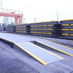 100 ton Weighbridge Truck Scale, -35℃ to +70℃, 10’ x 56’ (W x L), High-Quality Steel, U-Shape Beam Design, 120% Safe Overload, TMG-FST100