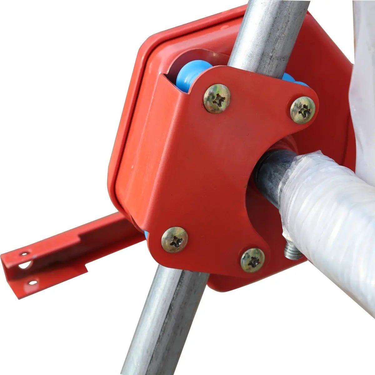 12’ x 30’ Tunnel Greenhouse Grow Tent w/6 Mil Clear EVA Plastic Film, Cold Frame, Hand Crank Roll-Up Sides, Peak Ceiling Roof, TMG-GH1230 - Image 12