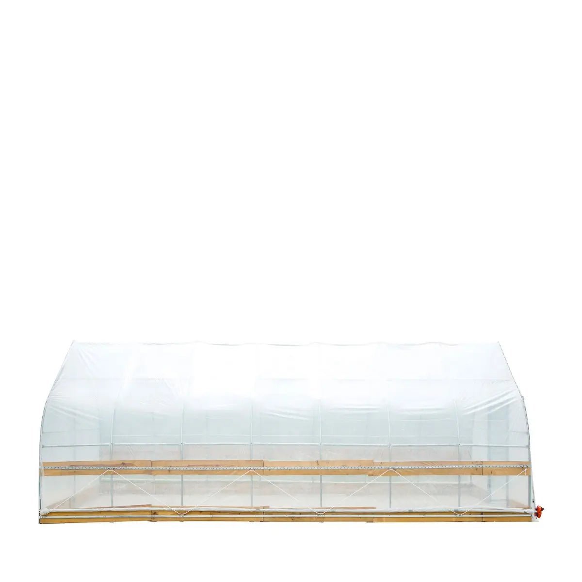 12’ x 30’ Tunnel Greenhouse Grow Tent w/6 Mil Clear EVA Plastic Film, Cold Frame, Hand Crank Roll-Up Sides, Peak Ceiling Roof, TMG-GH1230 - Image 2
