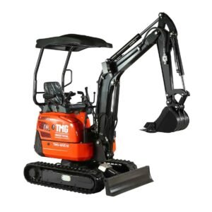 1800 KG Compact Mini Excavator, 16 HP Kubota Diesel, KDK Pump, Eaton Motor, 85" Digging Depth TMG-MVE18