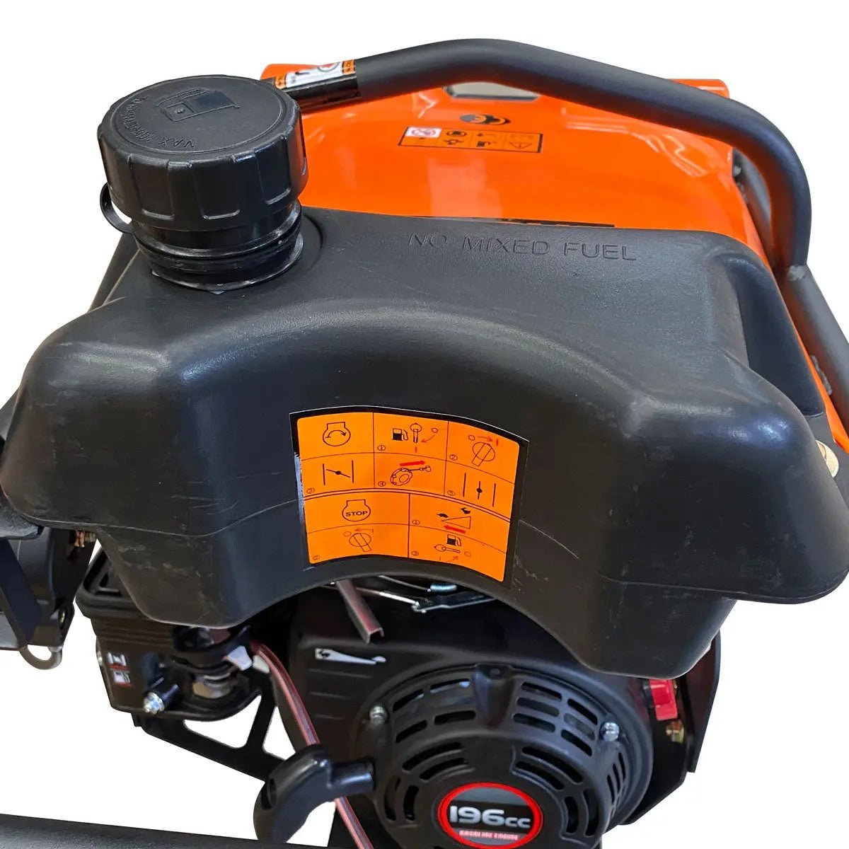 2250-lb Jumping Jack Tamping Rammer Compactor, 26" Compaction Depth, Asphalt, Cohesive & Granular Soils, TMG-RM80 - Image 5