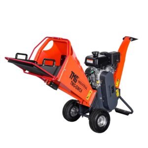 4" Wood Chipper Powered by 7 HP Kohler Command Pro Series Engine, 6'' Reversible Blades, Dual Belt Drive, TMG-GWC4