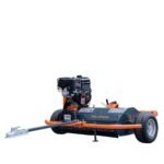 40" ATV Tow-Behind Offset Flail Mower, Briggs & Stratton 13.5 HP Engine, Adjustable Mowing Height, 15" Cut Capacity, TMG-AFM40