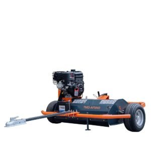 40" ATV Tow-Behind Offset Flail Mower, Briggs & Stratton 13.5 HP Engine, Adjustable Mowing Height, 15" Cut Capacity, TMG-AFM40