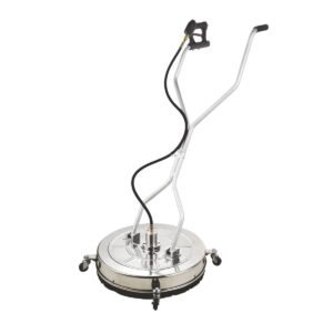 4000 PSI 24" Flat Surface Rotary Cleaner, Stainless Steel Deck, 8 GPM, Swivel Casters, TMG-GWS24