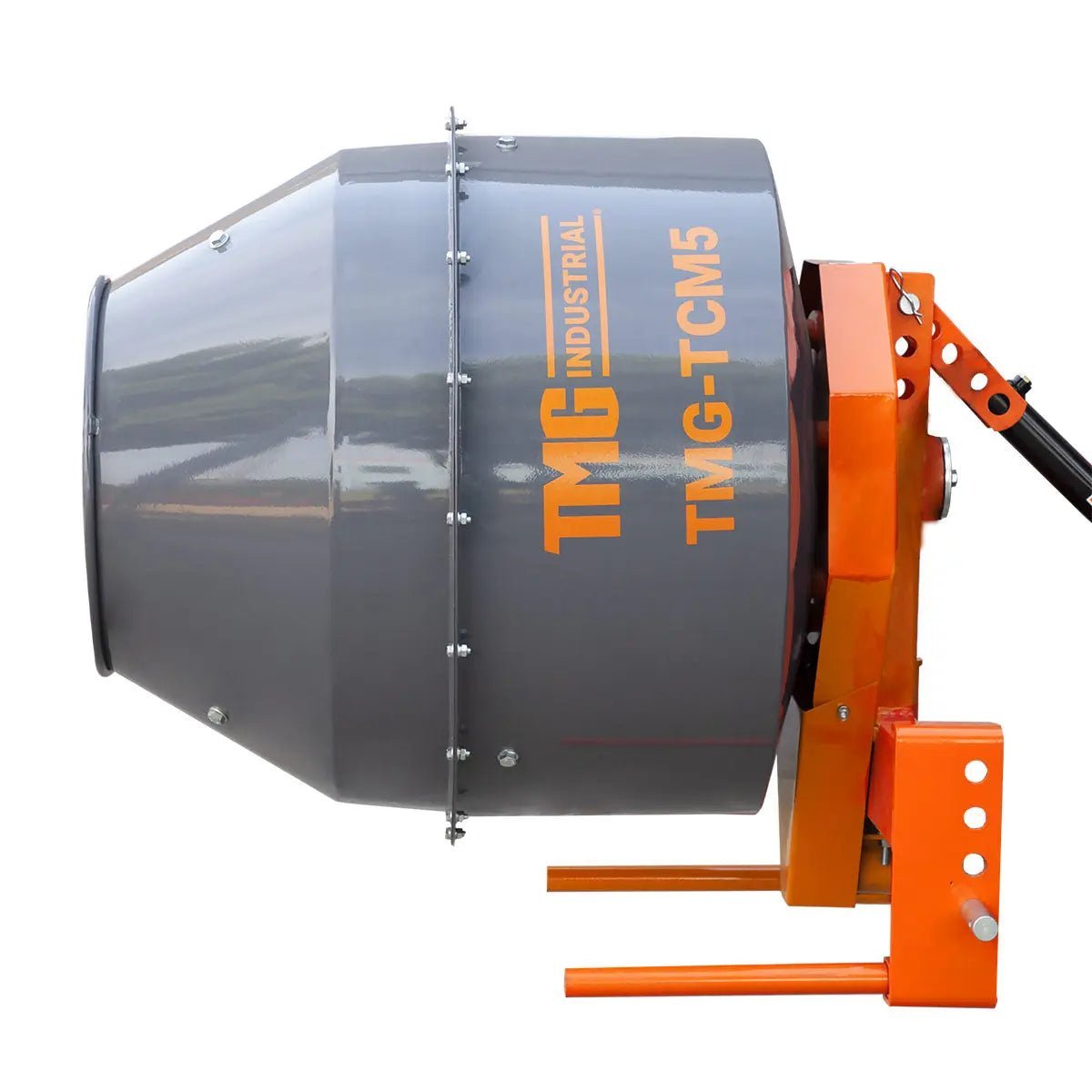 5 Cu-Ft 3-Point Hitch Cement Mixer, PTO Shaft Included, Category 1 & 2 Hookup TMG-TCM5 - Image 2