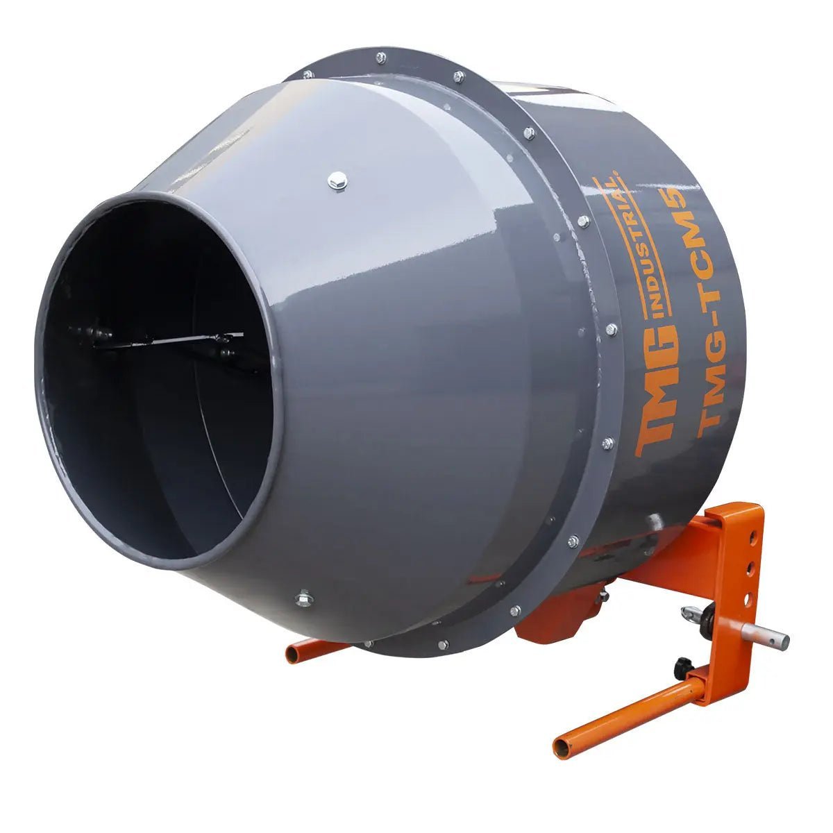 5 Cu-Ft 3-Point Hitch Cement Mixer, PTO Shaft Included, Category 1 & 2 Hookup TMG-TCM5 - Image 4