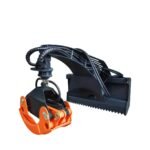 50" Skid Steer Rotary Log Grapple, 360° Rotation, 12V Solenoid Control Valve, 4500 LB Capacity, TMG-SLG49