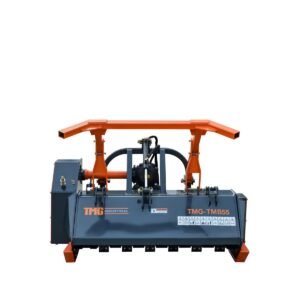 55" 3-Point Hitch Forestry Brush Mulcher, Category 2 Hookup, PTO Driven, Driveline Shaft Included, 70-110 HP, TMG-TMB55