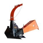 6 Inches PTO Wood Chipper, 6" Chipping Capacity, Category 1 Hookup, 30-75 HP Tractor, PTO Shaft Included, TMG-WC62