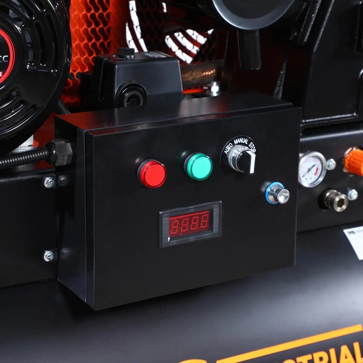 60 Gallon 2-Stage Truck Mounted Air Compressor, 14 HP LONCIN G420F Engine, , Horizontal Tank, 18.5 CFM @ 175 PSI, TMG-GAC65 - Image 12