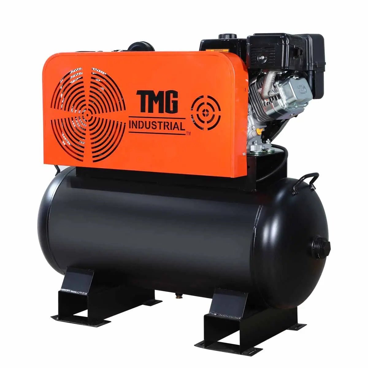 60 Gallon 2-Stage Truck Mounted Air Compressor, 14 HP LONCIN G420F Engine, , Horizontal Tank, 18.5 CFM @ 175 PSI, TMG-GAC65 - Image 6