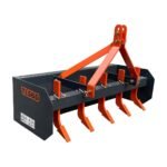 60" Heavy-Duty Box Scraper Blade with Ripper Shanks – Fits 18-35 HP Tractors TMG-TLS60