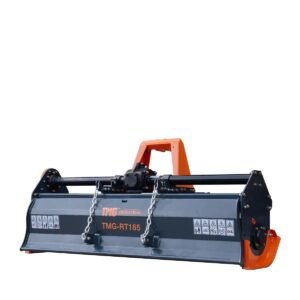 65" 3-Point Hitch Rotary Tiller, 30-50 HP Tractor, 3" Tilling Depth, PTO Shaft Included, Category 1 & 2 Hookup, TMG-RT165