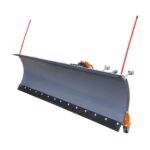 72" Truck/SUV Front Mount Snow Plow Pusher, Left and Right Angle, 2" Mount Receiver, Wireless Winch Control, TMG-TSP72