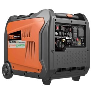 7250 Watt Digital Inverter Hybrid Portable Generator, Dual Fuel Capability (Gas/LPG), 6.5hrs 50% Load Run Time, CETL, ETL Certified For Canada/US, EPA Emissions Compliance, TMG-GDI70