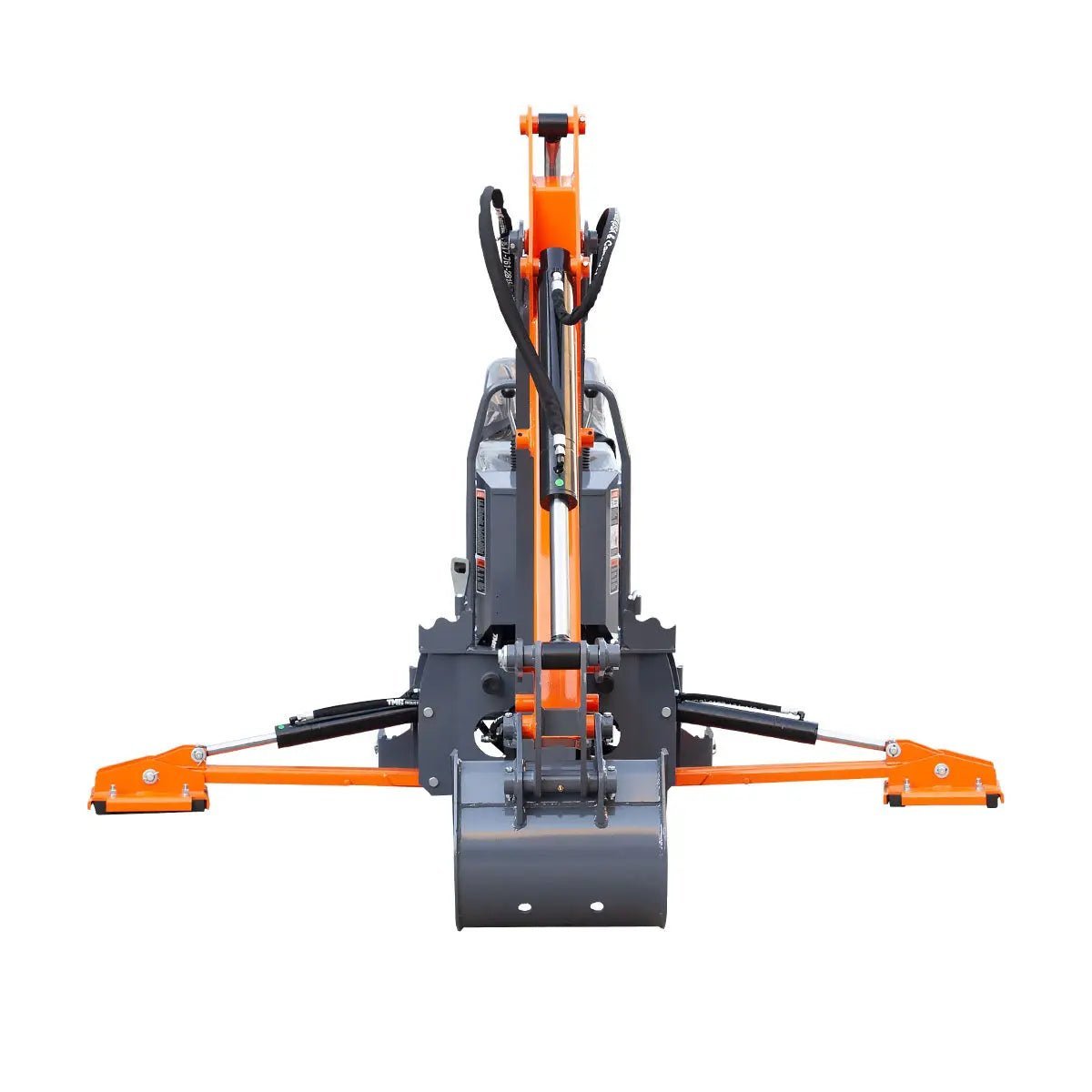 9-ft Tractor Swing Backhoe Attachment, Category 1 & 2, 180° Boom and Bucket Rotation, 15" Bucket Included, TMG-TBH90 - Image 9