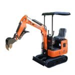 Compact Mini Excavator, 15 HP EPA Certification Engine, 61-½" Max. Digging Depth, 1900 Lb Operating Weight TMG-MVE08