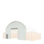 Front End Wall Kit, Compatible with TMG-DT4041C and DT4041CF container shelters installed with the high cube containers (9’6"), TMG-DT40FW9V