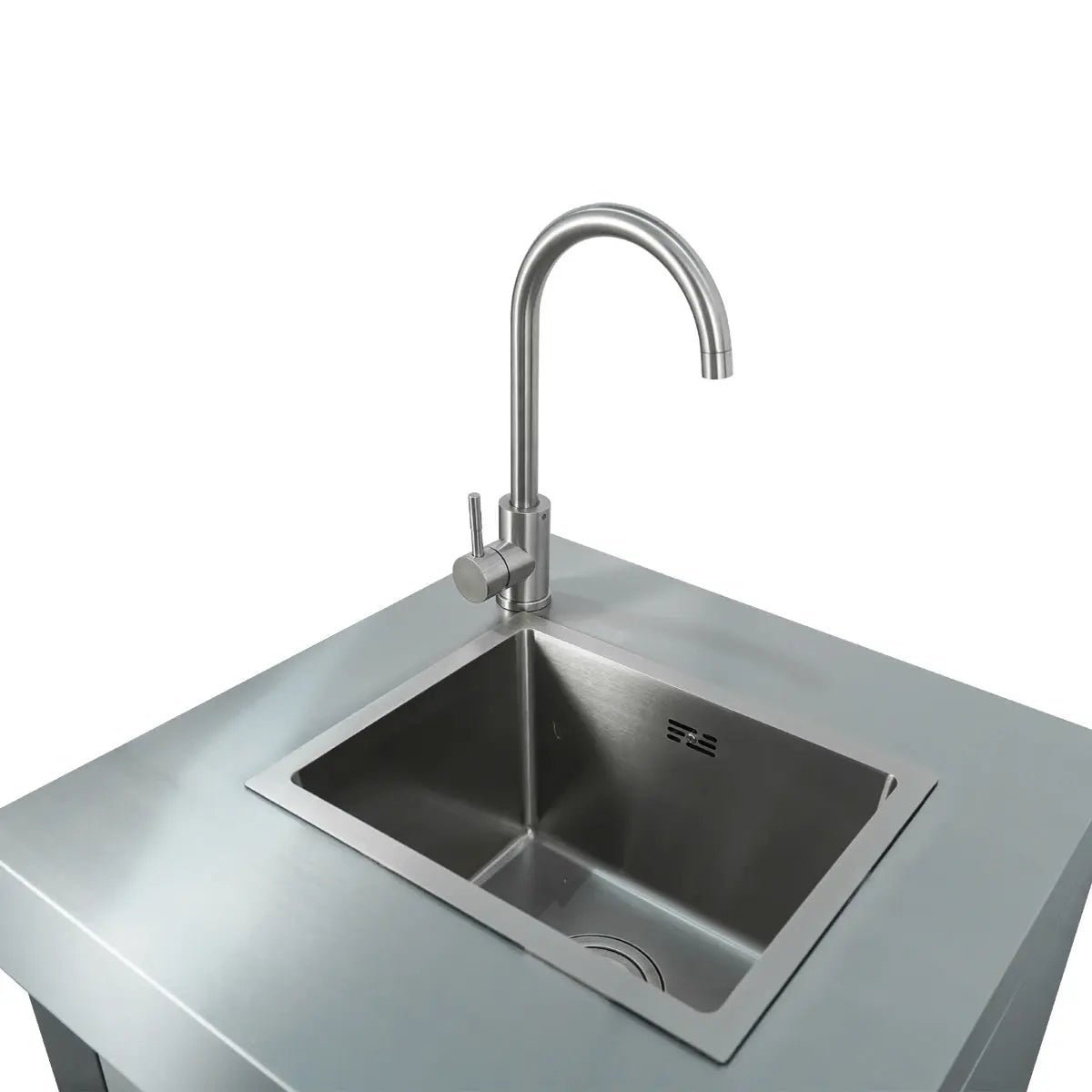 Stainless Steel Outdoor Kitchen, 6 Main Burners, Rear Burner, Side Burner, Integrated Sink & Refrigerator, CSA/CE Certified, TMG-LKS08 - Image 8