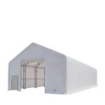30' x 60' Dual Truss Storage Shelter with Heavy Duty 17 oz PVC Cover & Drive Through Doors TMG-DT3062 (Previously TMG-DT3061)